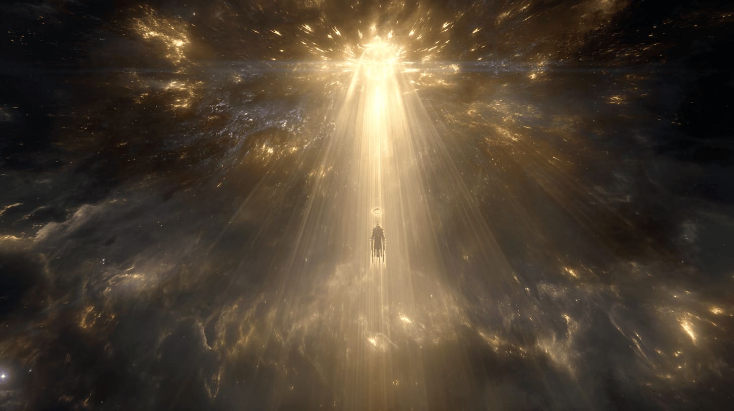 Anabasis light column and sensory gateway recoding