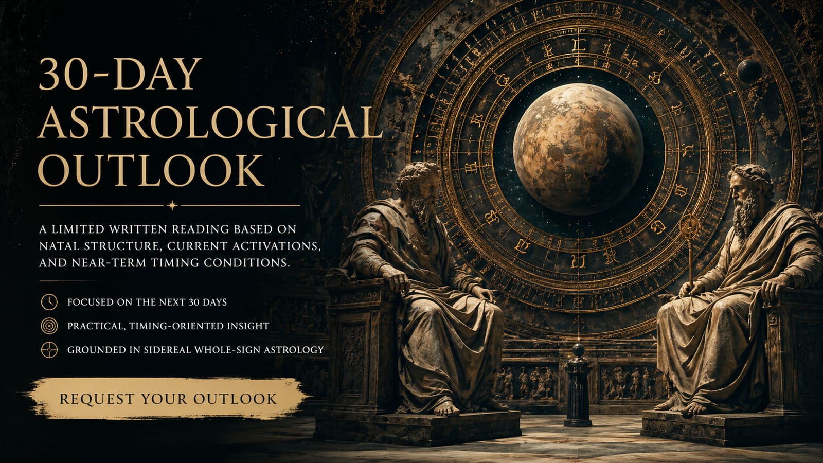 astrological instruments arranged for technical judgment and timing analysis
