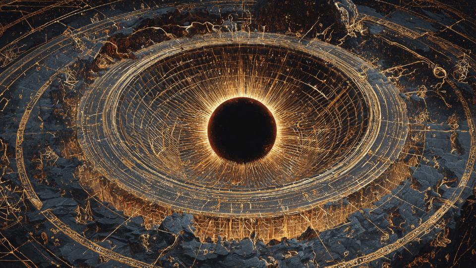 Unseen Sun and the Staff of Shani, recursive illumination