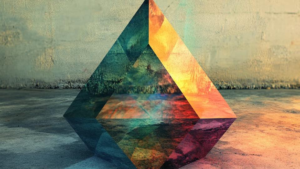 Octahedron in sacred geometry for resonance, voice, and ascension